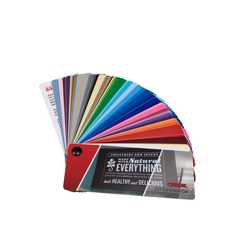 Oracal 631 Colour Guide