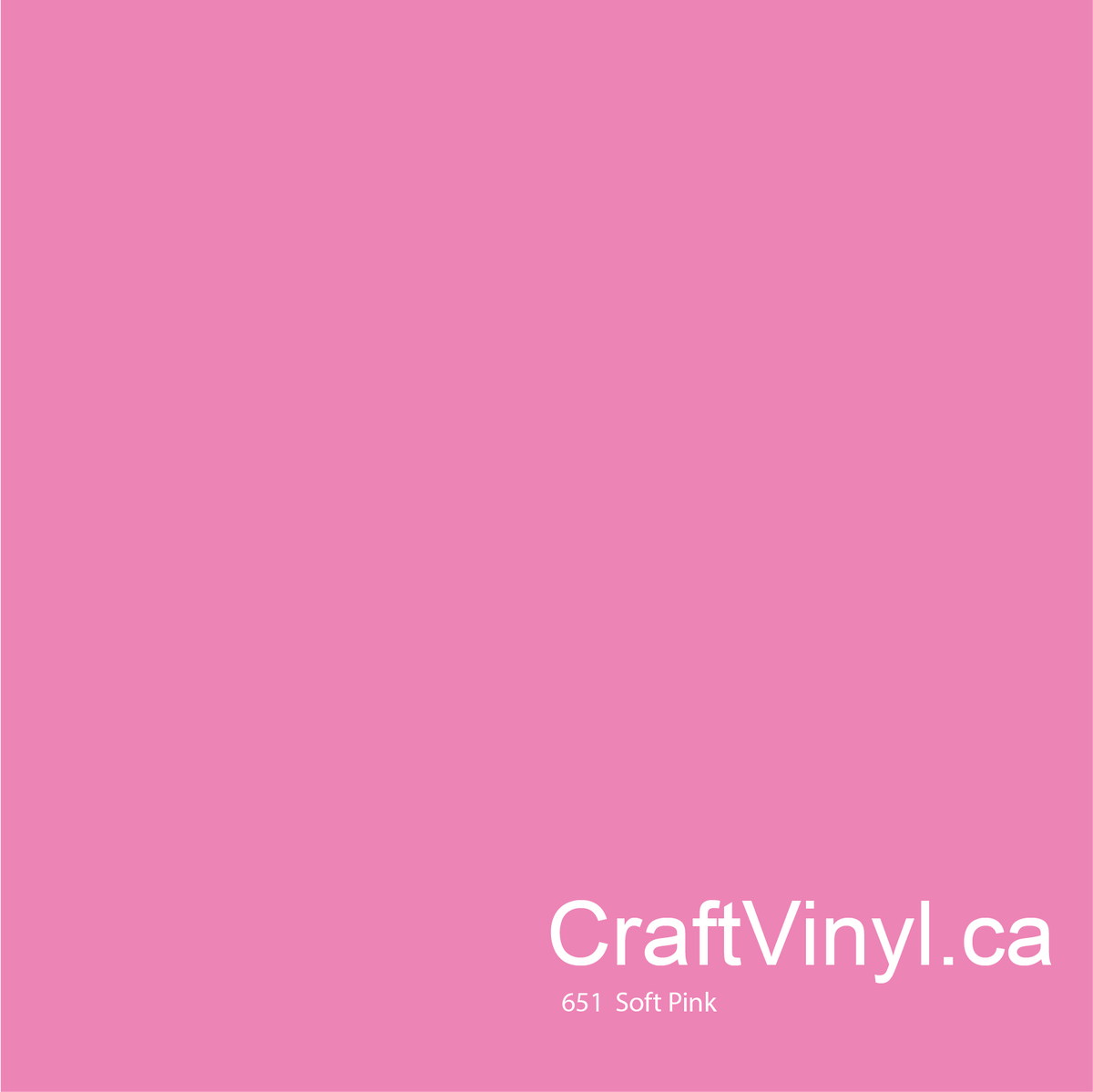 Oracal 651 Glossy Soft Pink Vinyl #045