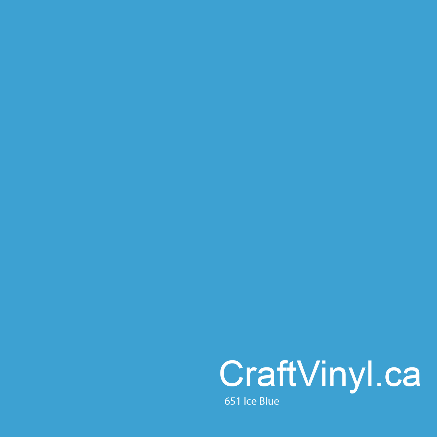 Oracal 651 Gloss Permanent Adhesive Ice Blue Vinyl #056 - Craft Vinyl