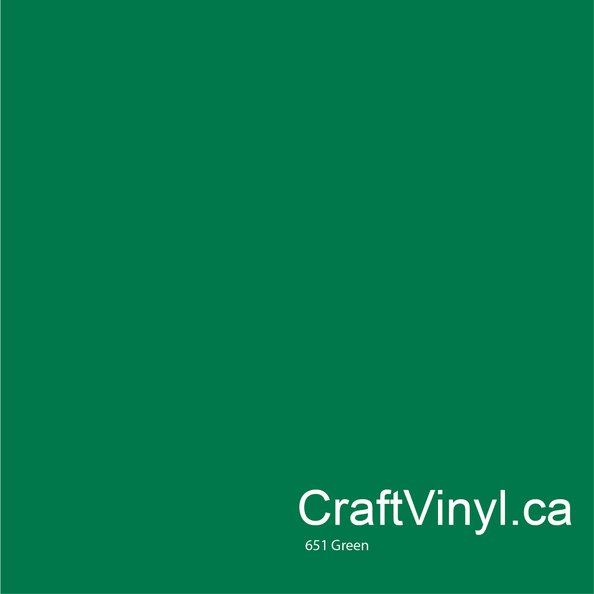 Oracal 651 Gloss Green Vinyl Sheets #061