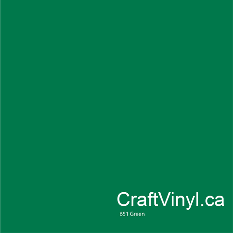 Oracal 651 Gloss Green Vinyl #061