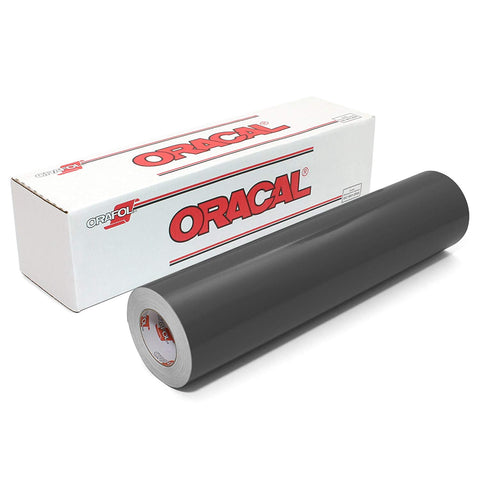 Oracal 651 Glossy Dark Grey Vinyl #073