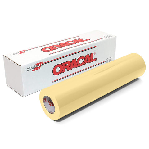 Oracal 651 Glossy Cream Vinyl  #023