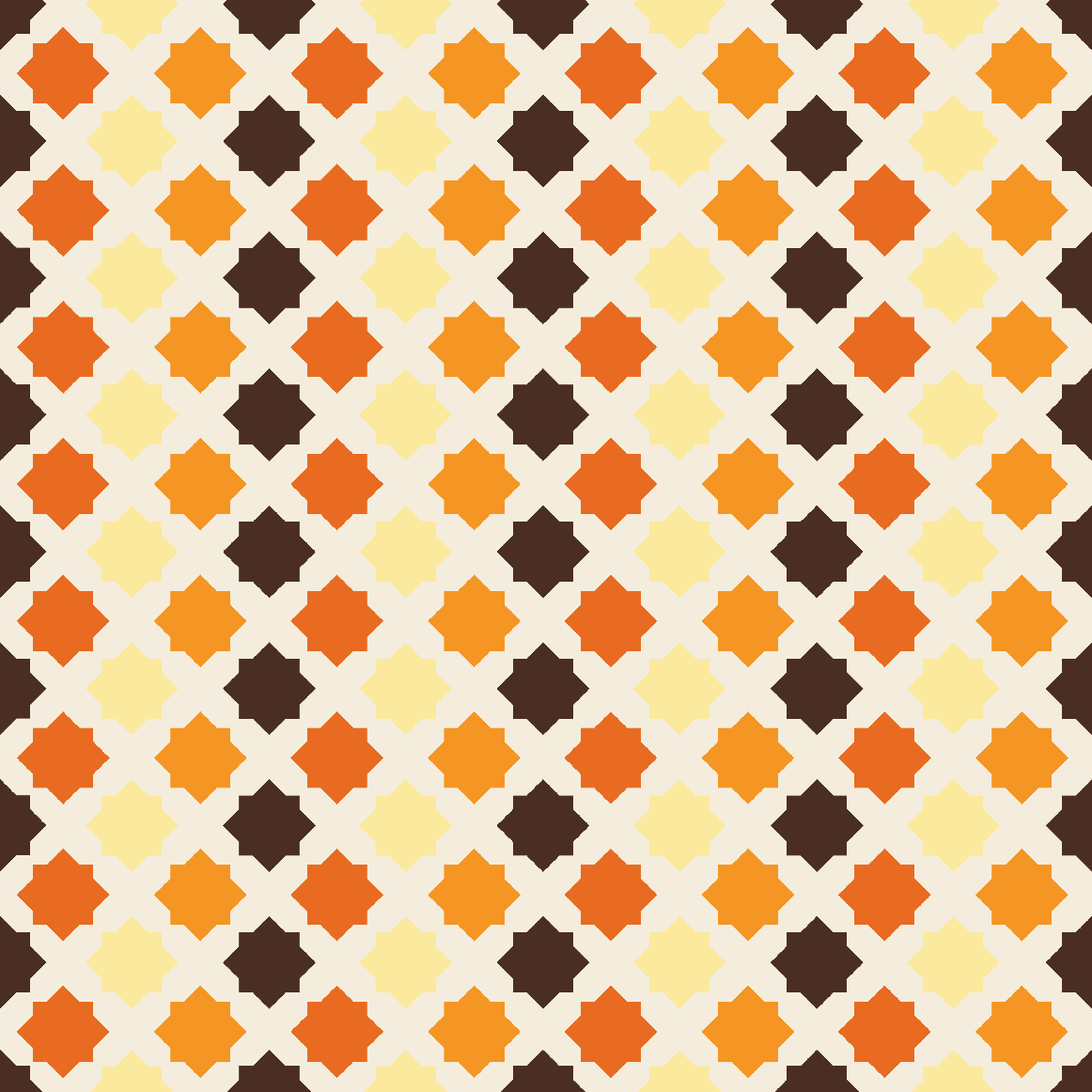 Craft HTV 70's Classic Geometric Pattern