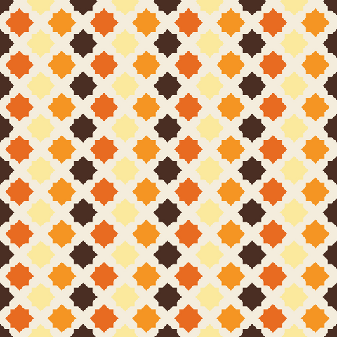 Craft HTV 70's Classic Geometric Pattern