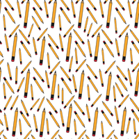 Back to School - Pencils Pattern