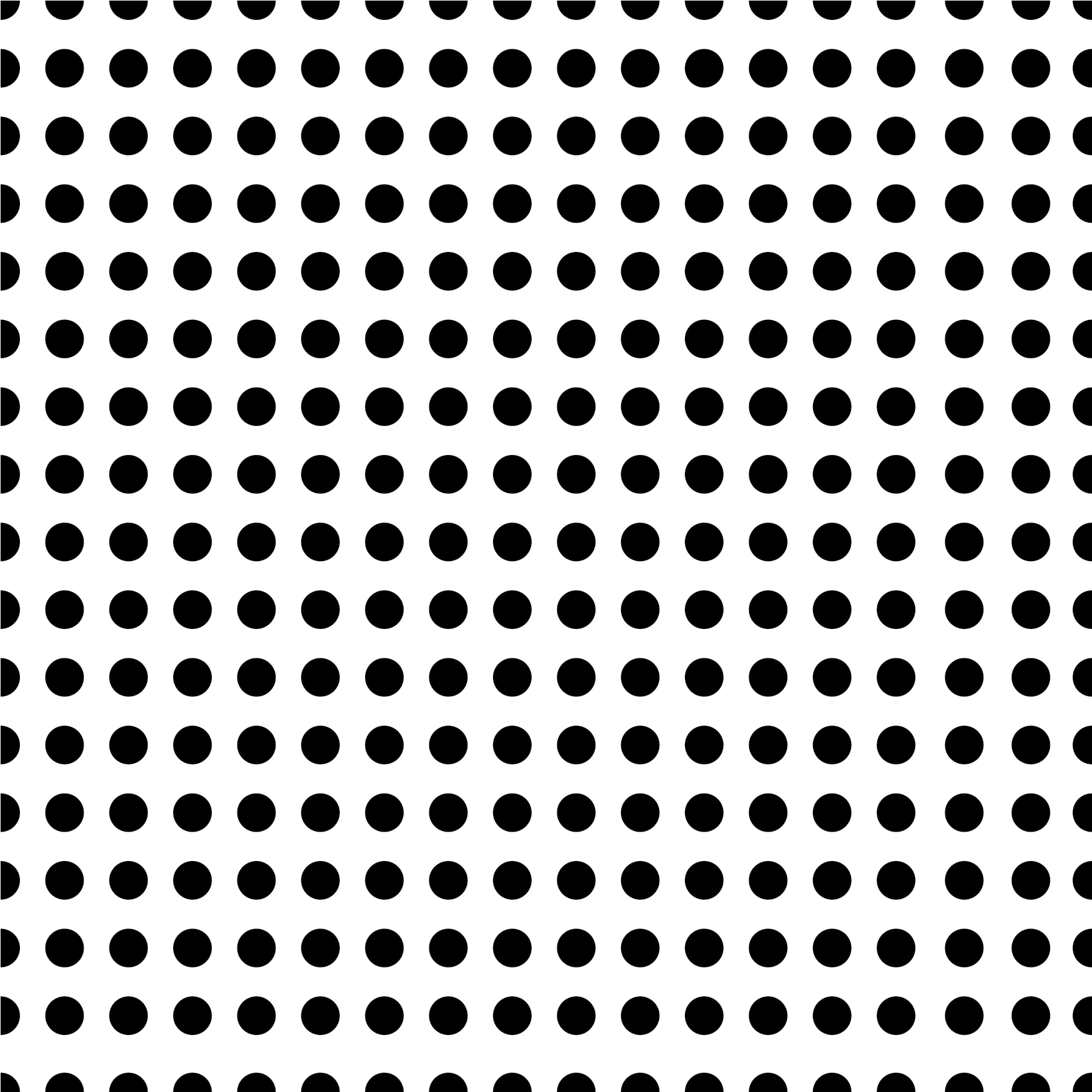 Craft HTV Black and White Polka Dot Pattern