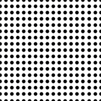 Craft HTV Black and White Polka Dot Pattern