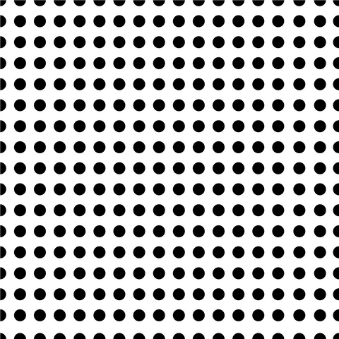 Craft HTV Black and White Polka Dot Pattern