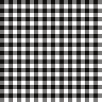 Plaid Black and White Adhesive Vinyl