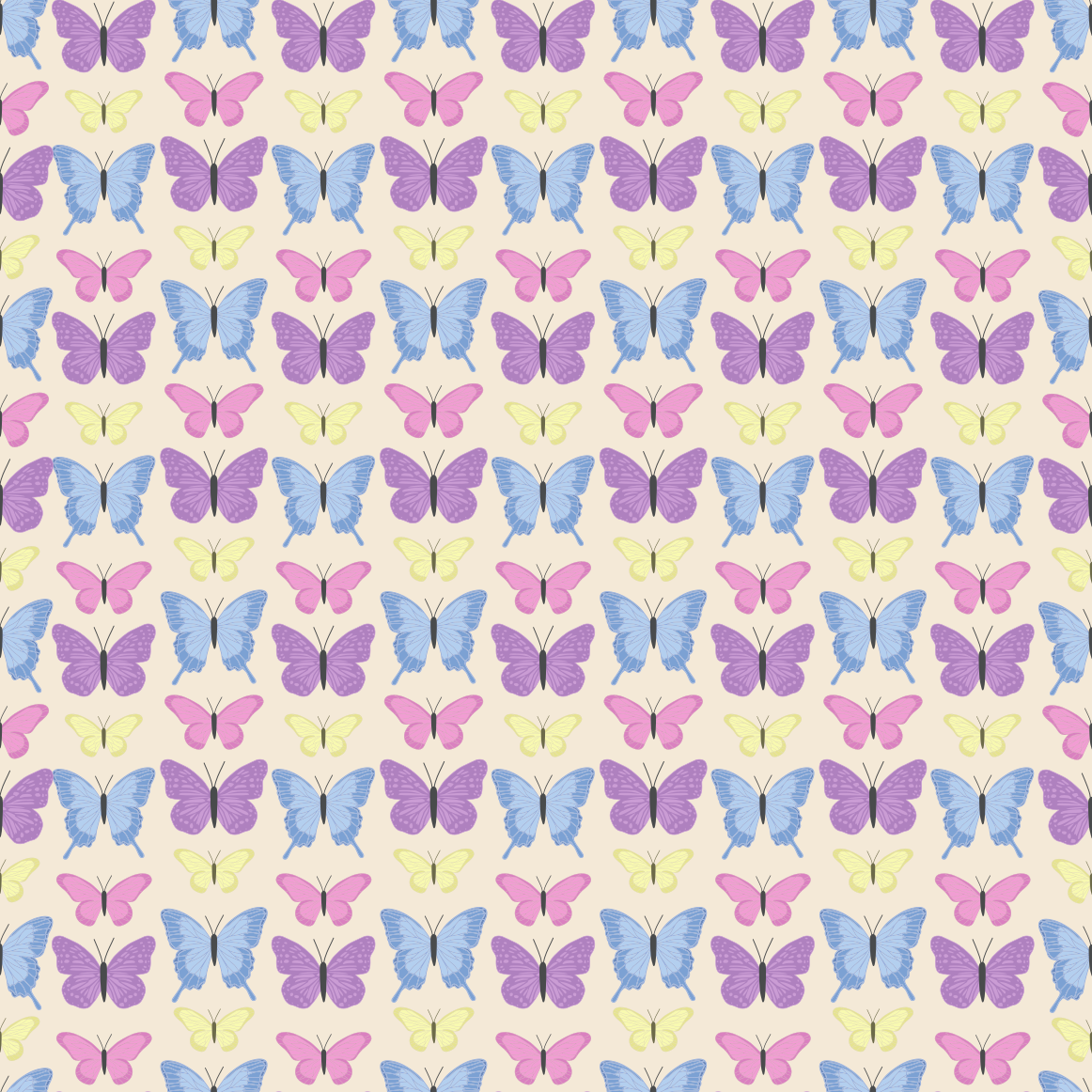 Bellora Butterfly Prints Adhesive Vinyl