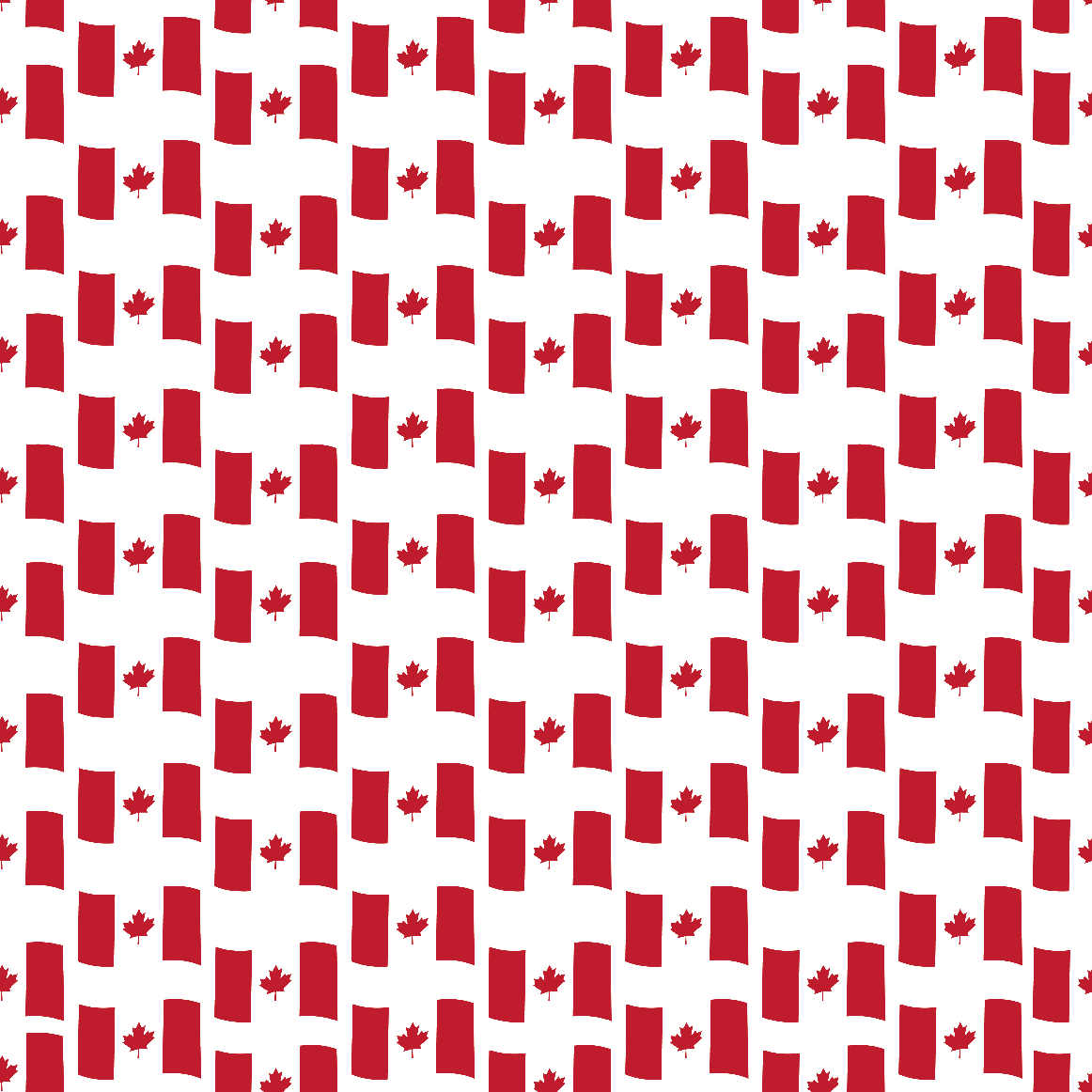 Canada Flag Pattern