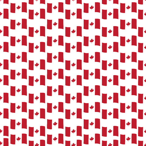 Craft HTV Canada Flag Pattern