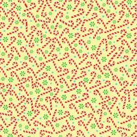 Christmas Candy Canes Adhesive Vinyl Pattern 1