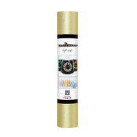 TeckWrap Glitter Adhesive Vinyl- Champagne Gold | Durable & Easy-to-Cut | Perfect for Craft Projects!