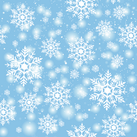 Craft HTV  Blizzard Blue  Snowflakes - Christmas Pattern 1