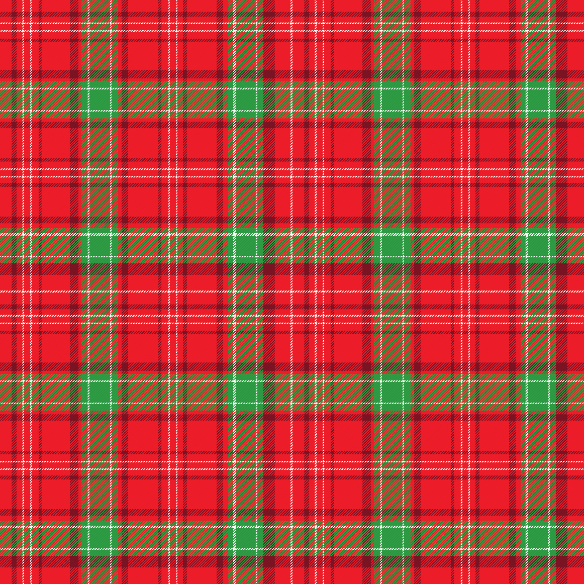 Craft HTV Christmas Plaid Pattern 1