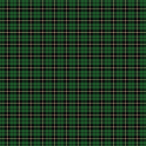 Craft HTV Christmas Plaid Green Pattern