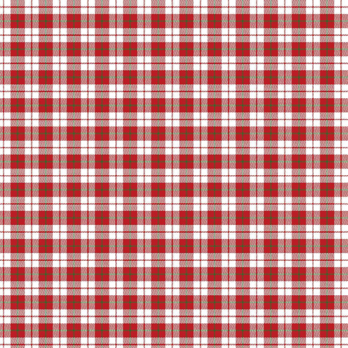 Christmas Plaid Adhesive Vinyl Pattern 4