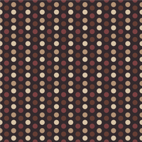 Coffee Polka Dots Adhesive Vinyl