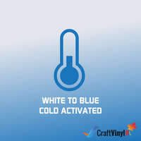 StyleTech Color Changing Vinyl White to Blue
