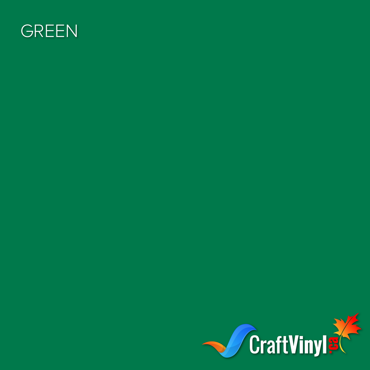 Craft Green Puff HTV Vinyl 12" x 10"