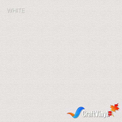 Craft White Puff HTV Vinyl 12" x 10"