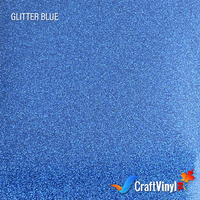 Craft Glitter HTV Blue