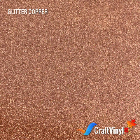 Craft Glitter HTV Copper