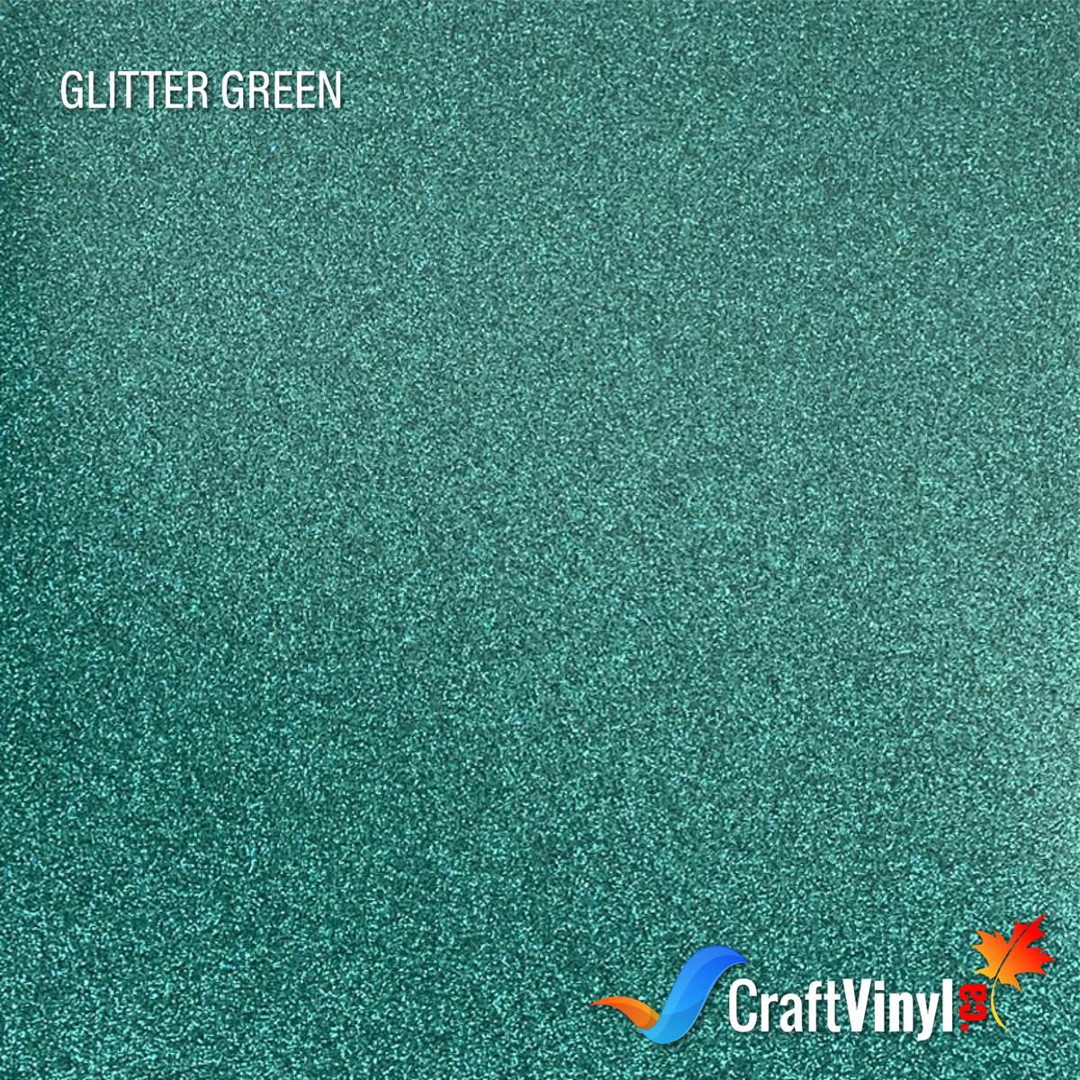 Craft Glitter HTV Emerald