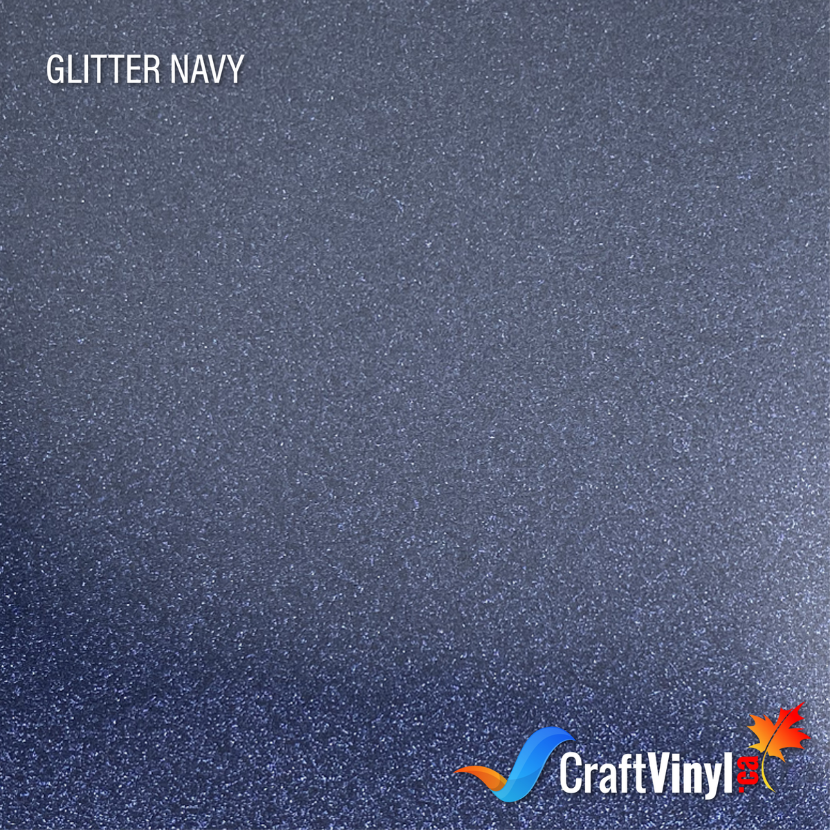 Craft Glitter HTV Navy