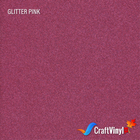 Craft Glitter HTV Pink