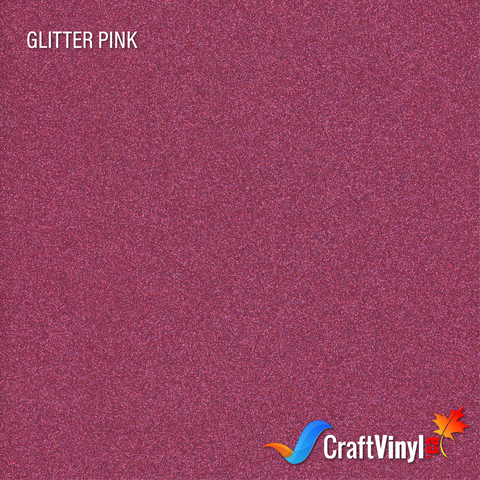 Craft Glitter HTV Pink