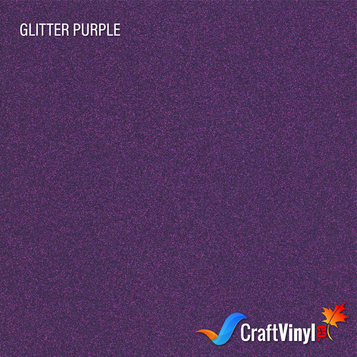 Craft Glitter HTV Purple