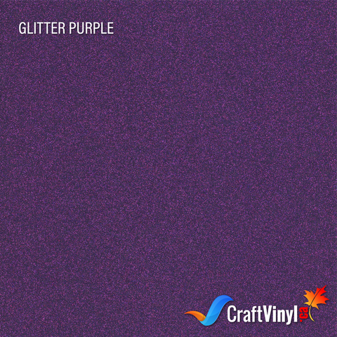 Craft Glitter HTV Purple