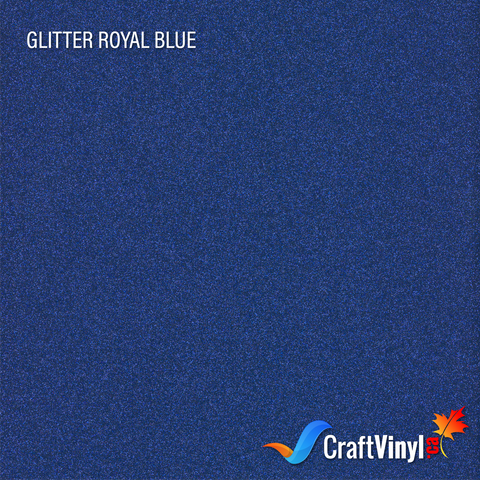 Craft Glitter HTV Royal Blue