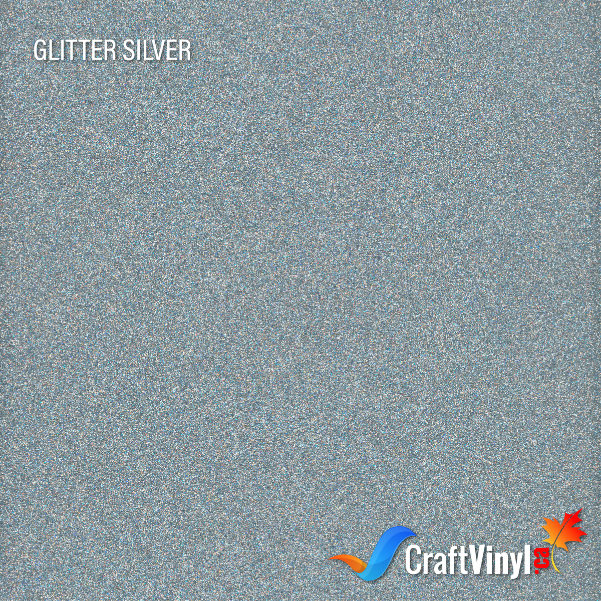 Craft Glitter HTV Silver