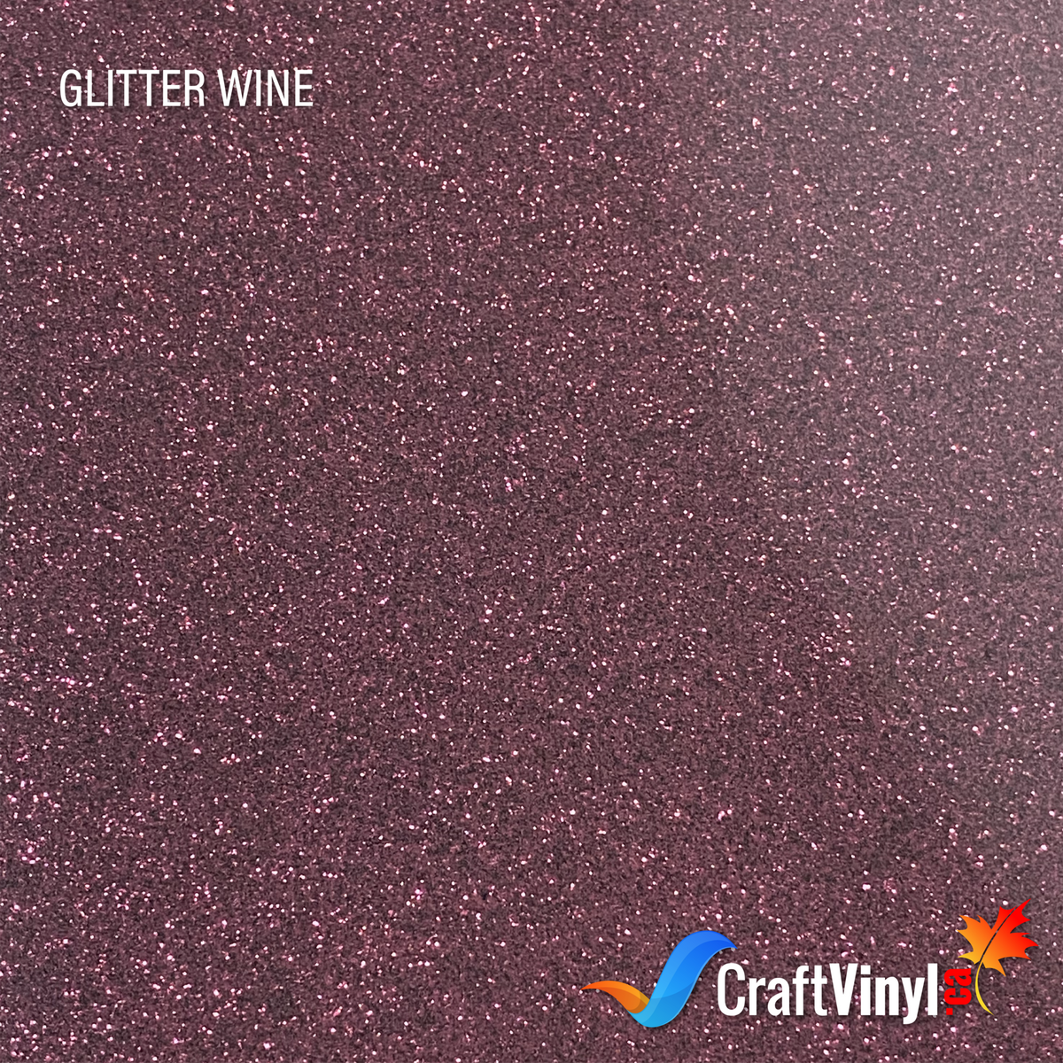 Craft Glitter HTV Wine