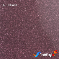 Craft Glitter HTV Wine