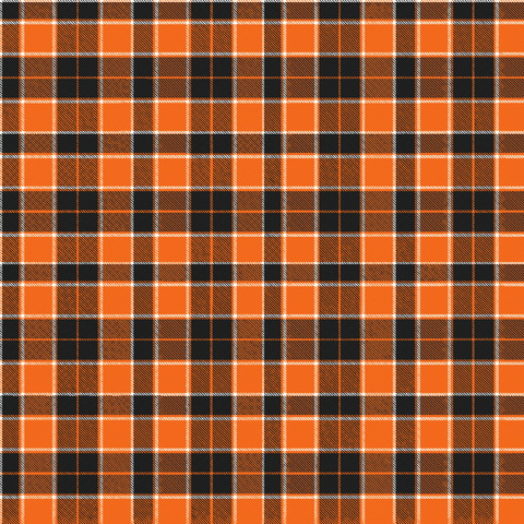 Fall Plaid Pattern  3 Adhesive Vinyl