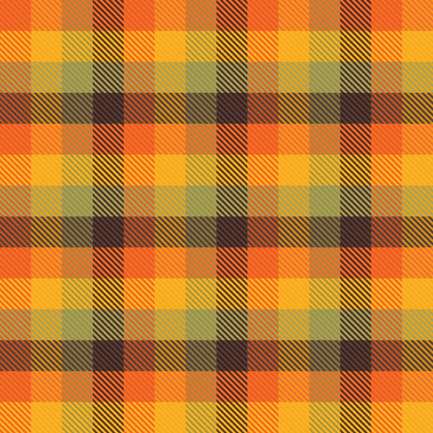 Craft HTV Fall Plaid Pattern 2