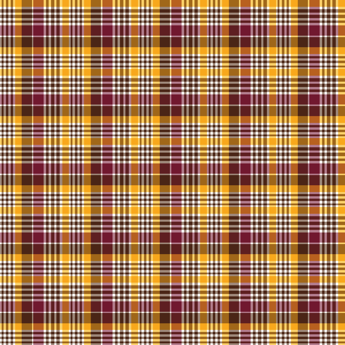 Fall Plaid Pattern 7 Adhesive Vinyl