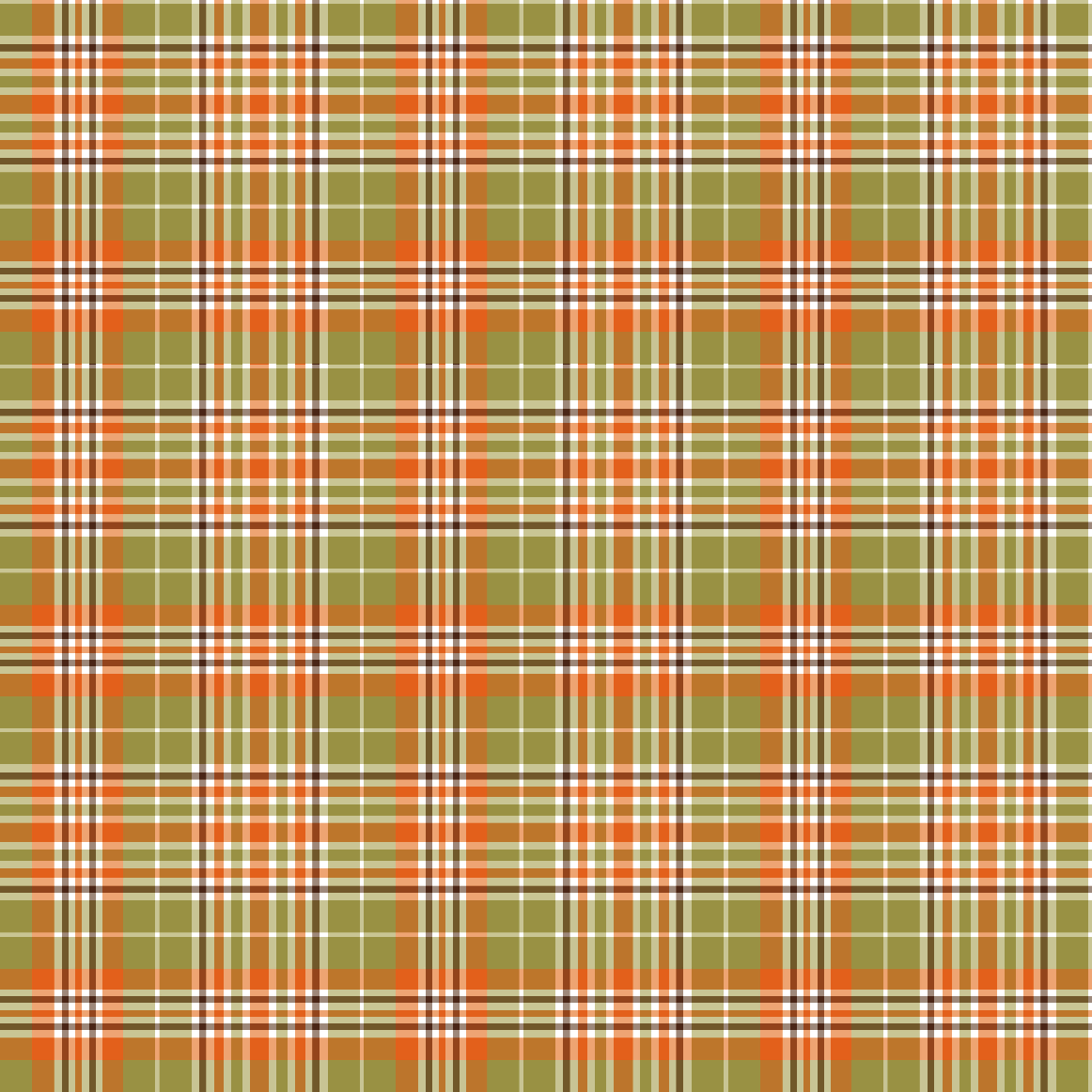 Fall Plaid Pattern 6 Adhesive Vinyl