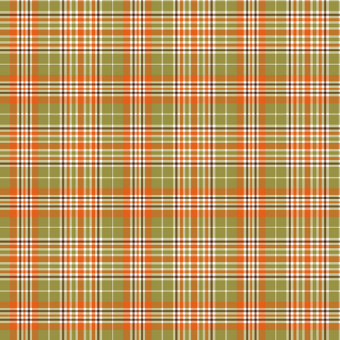 Fall Plaid Pattern 6 Adhesive Vinyl