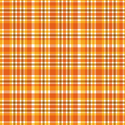 Fall Plaid Pattern 11 Adhesive Vinyl