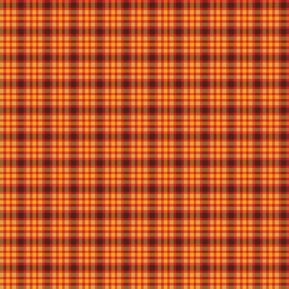 Fall Plaid Pattern 10 Adhesive Vinyl