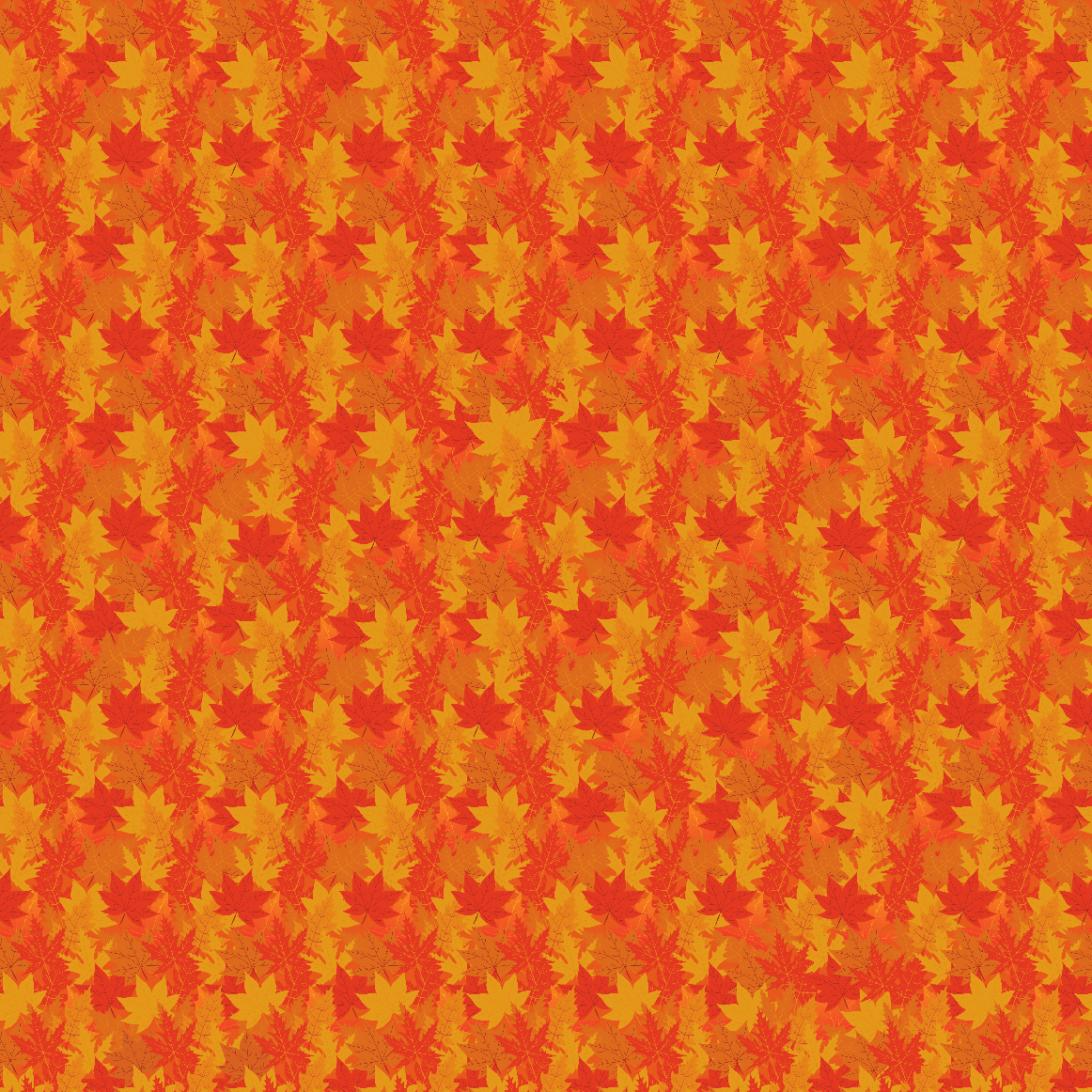 Autumn  Leaves Prints Adhesive Vinyl