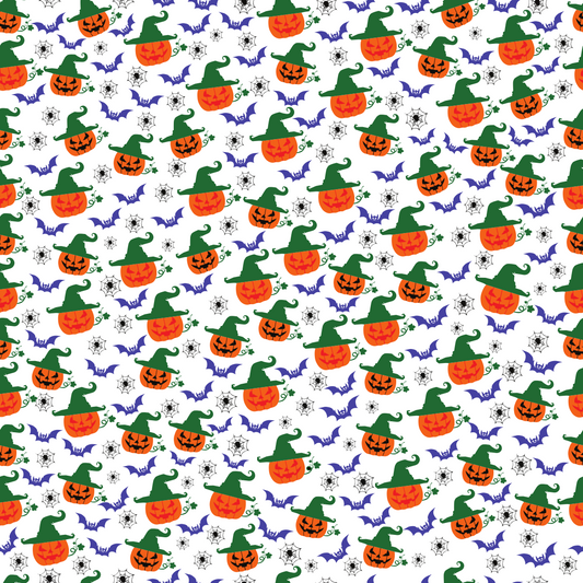 Craft HTV Jack - O' - Lantern Halloween Pattern 1