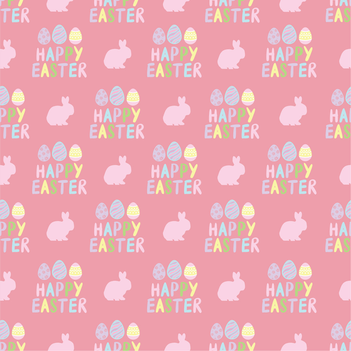 Happy Easter Adhesive Vinyl