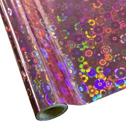 StarCraft Electra Foil - 12" x 25ft  Flower Power